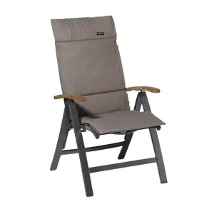 Madison Tuinstoel Kussen Panama Taupe 125x50cm - afbeelding 2