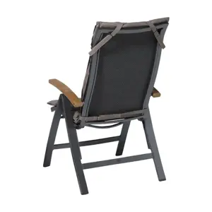 Madison Tuinstoel Kussen Panama Taupe 125x50cm - afbeelding 3