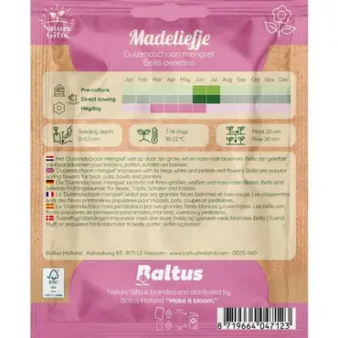 Mariëtteklokje mengsel 150st - afbeelding 2