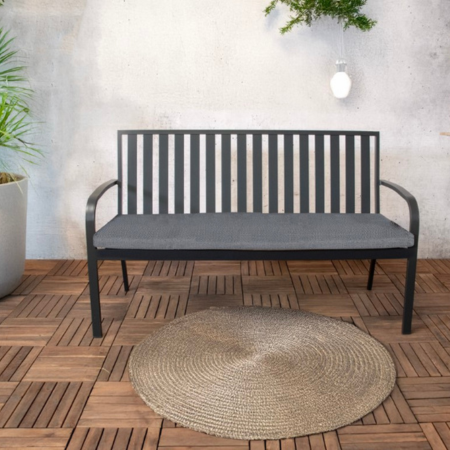 Milan 3 zitsbank Grijs - afbeelding 5