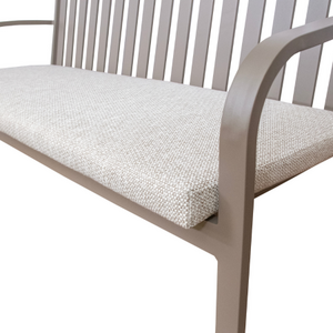 Milan 3 zitsbank Taupe - afbeelding 4