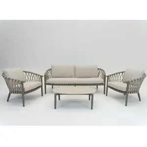 Monza Loungeset 4 delig - afbeelding 1