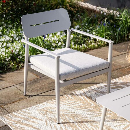 Morella loungeset 4-delig taupe - afbeelding 3