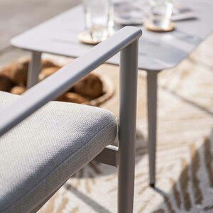 Morella loungeset 4-delig taupe - afbeelding 4