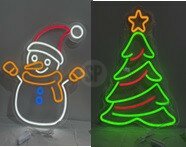 Neon figuur - assortiment - afbeelding 4