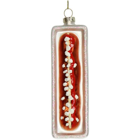 Ornament Frikandel glas 12.8cm - afbeelding 1