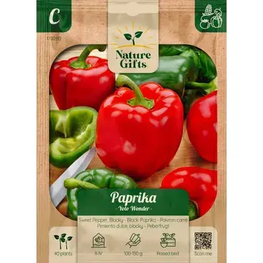 Paprika yolo wonder 40st - afbeelding 1