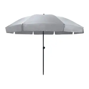 Parasol cyprus d200/8 grijs