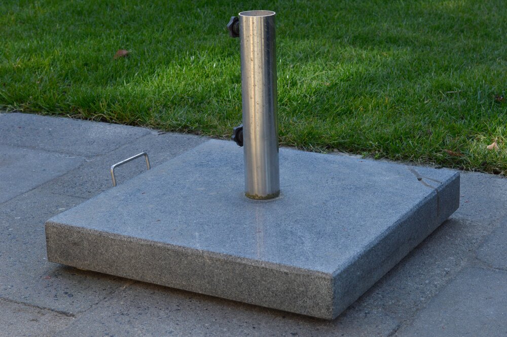 Handson parasolvoet wit 35 kg beton vierkant kopen? | Parasols