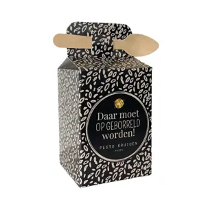 Pesto kruiden geborreld