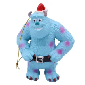 Pixar kersthanger sulley 10cm