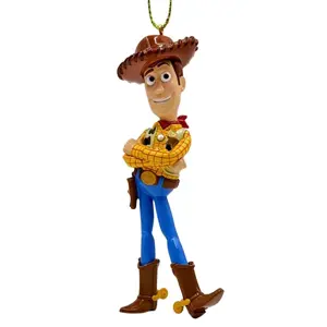 Pixar kersthanger woody 10cm