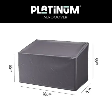Platinum AeroCover Garden bench cover 160x75x65/85 - afbeelding 1