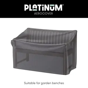 Platinum AeroCover Garden bench cover 160x75x65/85 - afbeelding 2