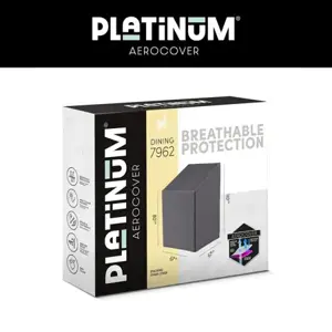Platinum Aerocover Stapelbare-stoelhoes 67x67xH80/110cm - afbeelding 3