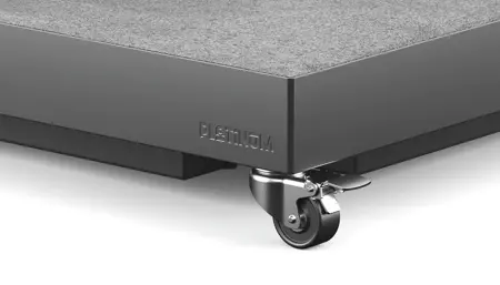 Platinum Parasolvoet met wielen | Ceramica | 40kg | Antraciet | PRE-ORDER - afbeelding 2