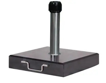 Platinum Parasolvoet | Rome | 60kg | Zwart | PRE-ORDER - afbeelding 1