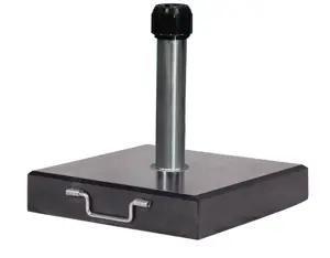 Platinum Parasolvoet | Rome | 60kg | Zwart | PRE-ORDER - afbeelding 1