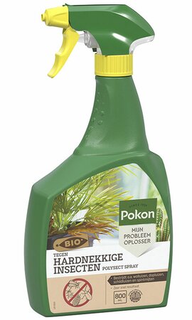 Pokon Bio Tegen hardnekkige insecten polysect spray 800ml - afbeelding 1
