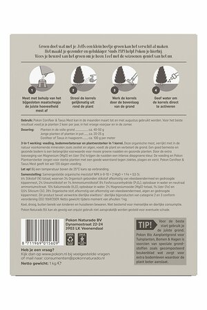 Pokon Conifeer/taxusmest 1kg - afbeelding 3