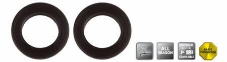 Polet Klauwkoppeling Vervangrubber voor KK1‑2‑3