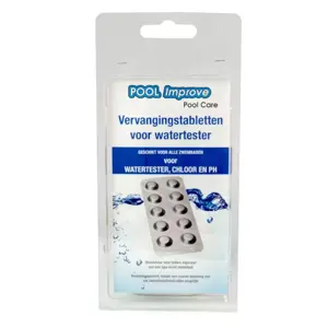 Pool Improve vervangingstabletten voor watertester - afbeelding 3