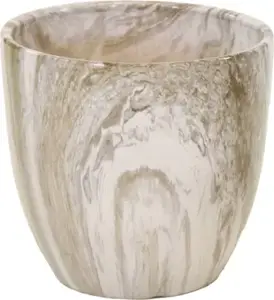 Pot egg hoog emperor d20h22 grijs