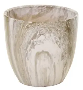 Pot egg hoog emperor d25h25 grijs