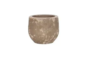 Pot ena d16h14cm bruin
