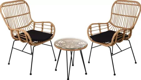 ProGraden Loungeset Rattan Finish
