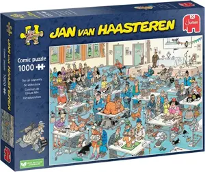 Puzzel Jan van Haasteren kattenshow 1000 stukjes - afbeelding 2