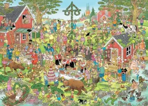 Puzzel Jan van Haasteren Midzomerfeest 1000 stukjes - afbeelding 2
