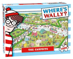 Puzzel Where's wally The campsite 1000 stukjes