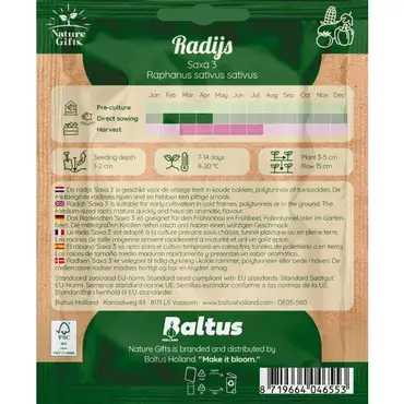 Radijs saxa per 7m - afbeelding 2