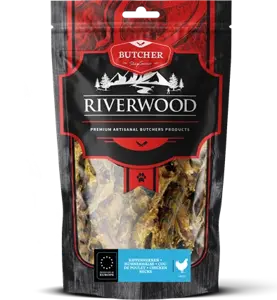 Riverwood hondensnack kippennekken 200 gram