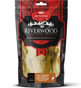 Riverwood hondensnack konijnenoren 100 gram