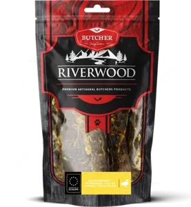 Riverwood hondensnacks eendennekken 200 gram