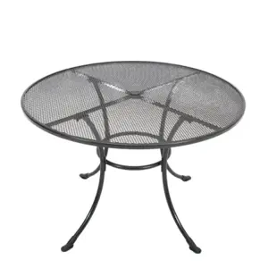 Rond 110 strekmetaal tafel - afbeelding 2