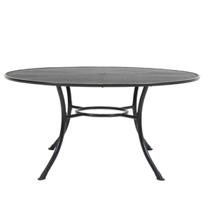Rond 150 strekmetaal tafel