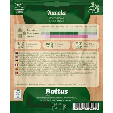 Rucola slaplant - afbeelding 2