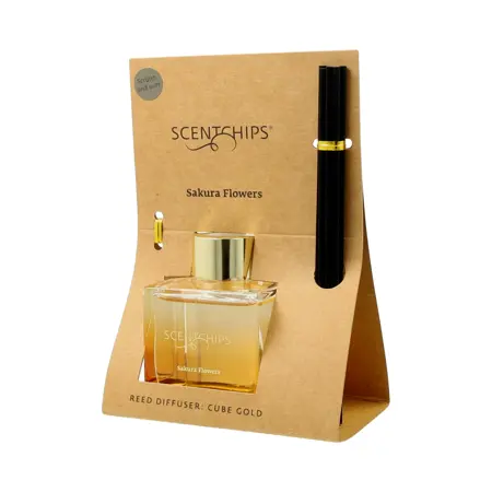 Scentchips Geurstokjes set Cube Sakura Flowers - 100ml - afbeelding 3