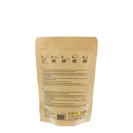 Scentchips kaarsenzand 250gr bruin - afbeelding 3