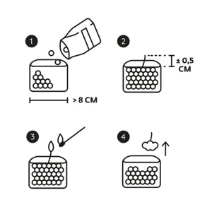 Scentchips kaarsenzand 250gr paars - afbeelding 5