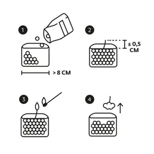 Scentchips kaarsenzand 250gr wit - afbeelding 5