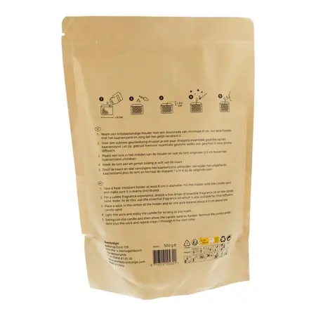 Scentchips kaarsenzand 500 gr groen - afbeelding 4