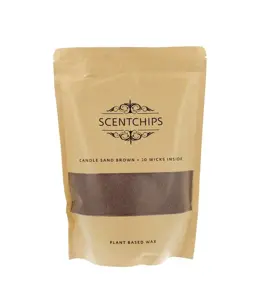 Scentchips kaarsenzand 500gr bruin