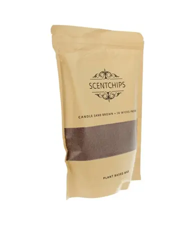 Scentchips kaarsenzand 500gr bruin - afbeelding 3