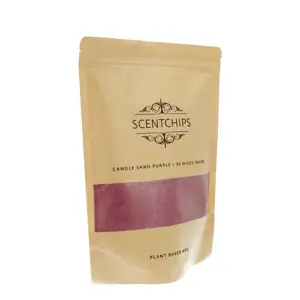 Scentchips kaarsenzand 500gr paars - afbeelding 2