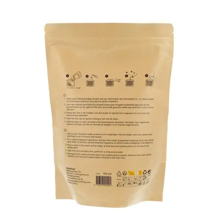 Scentchips kaarsenzand 500gr roze - afbeelding 4