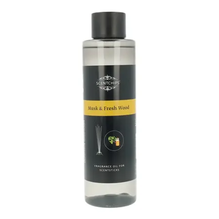 Scentchips Navulling geurstokjes Musk & Vers hout - 400ml - afbeelding 1